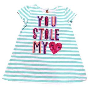 Lightning Bug Stripe Dress